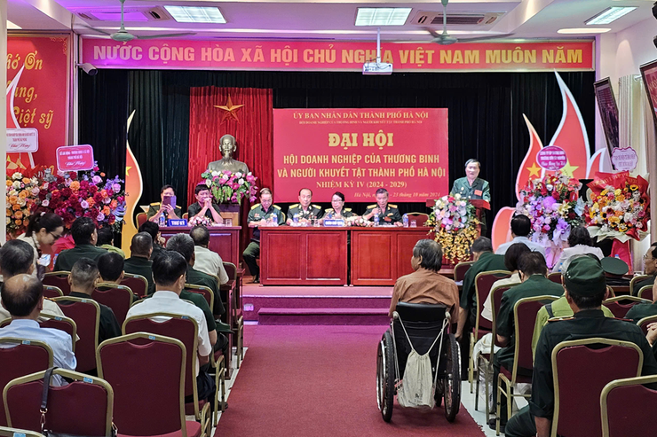 Đại hội Hội Doanh nghiệp của Thương binh và Người Khuyết tật Hà Nội: Định hướng mới cho nhiệm kỳ 2024-2029