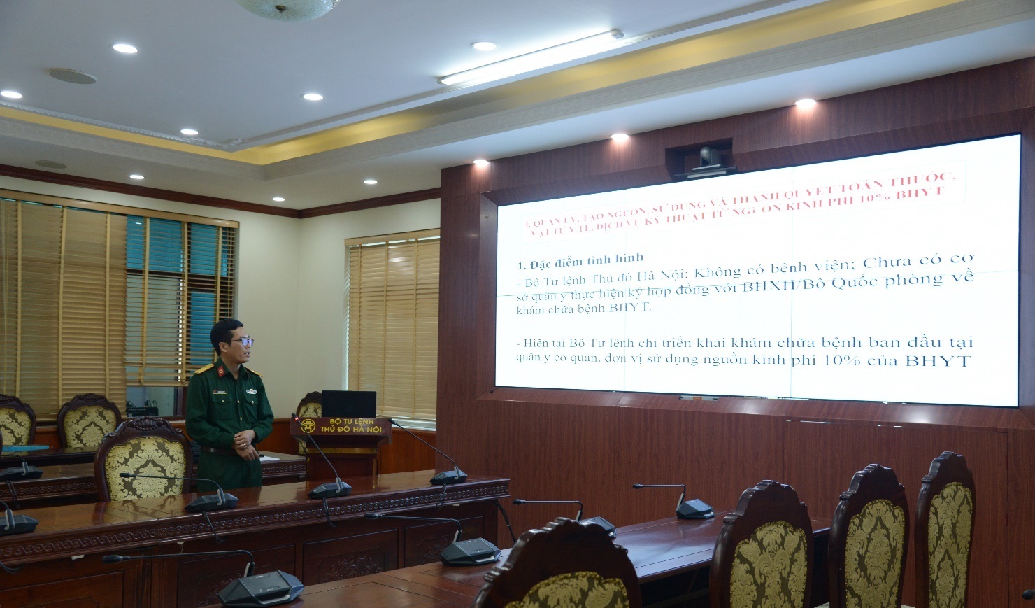 Bộ Tư lệnh Thủ đô tổ chức tập huấn nâng cao nghiệp vụ quản lý bảo hiểm xã hội và y tế
