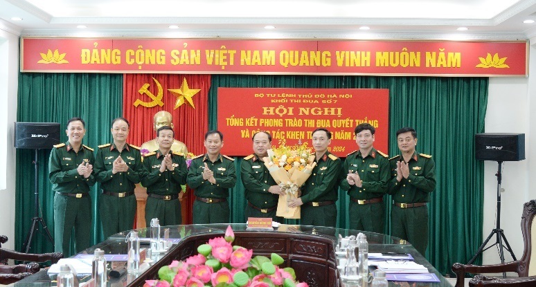 Cụm Thi đua số 7, Bộ Tư lệnh Thủ đô: Nỗ lực đổi mới, quyết thắng trên mọi lĩnh vực công tác năm 2025