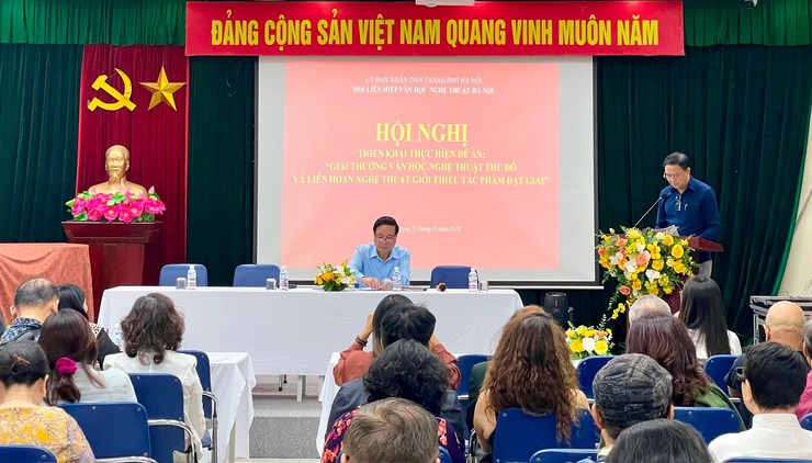“Giải thưởng văn học nghệ thuật Thủ đô và Liên hoan nghệ thuật giới thiệu tác phẩm đạt giải” năm 2024: Khuyến khích sáng tạo, tôn vinh giá trị nghệ thuậ