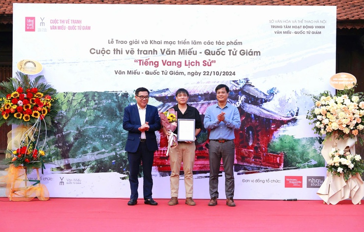 Cuộc thi "Tiếng vang lịch sử": Tôn vinh tài năng hội hoạ, lan toả tình yêu với di sản