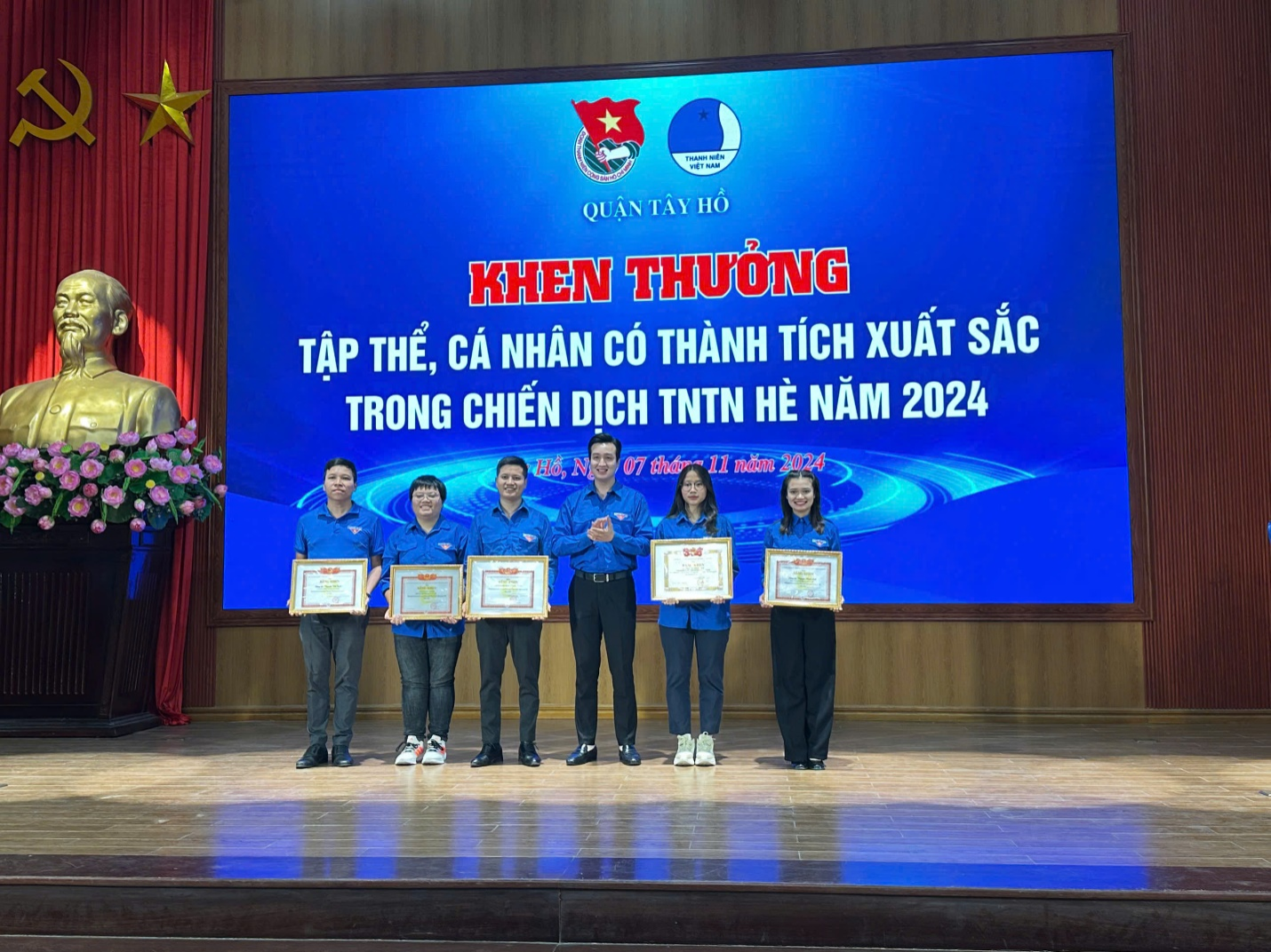 Quận đoàn Tây Hồ: Sáng tạo, đổi mới trong phong trào thanh niên tình nguyện Hè 2024