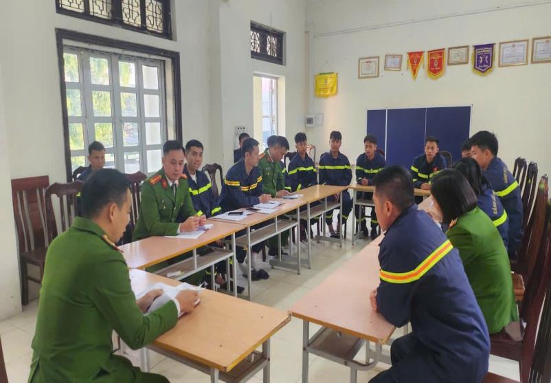 Công an huyện Phúc Thọ tổ chức sinh hoạt chính trị chuyên đề: Đẩy mạnh tư tưởng chỉ đạo “Kỷ nguyên mới”