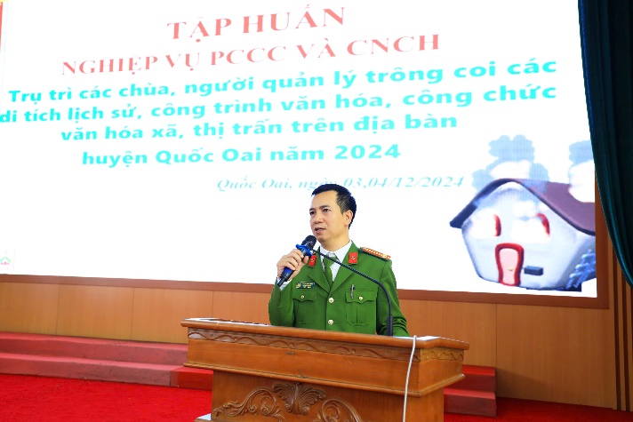 Nâng cao kỹ năng phòng cháy, chữa cháy tại các cơ sở thờ tự, tôn giáo