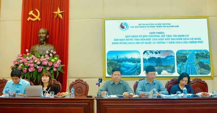 Hội nghị tập huấn về Luật Đất đai 2024: Tăng cường minh bạch trong công tác giải phóng mặt bằng và bồi thường tái định cư