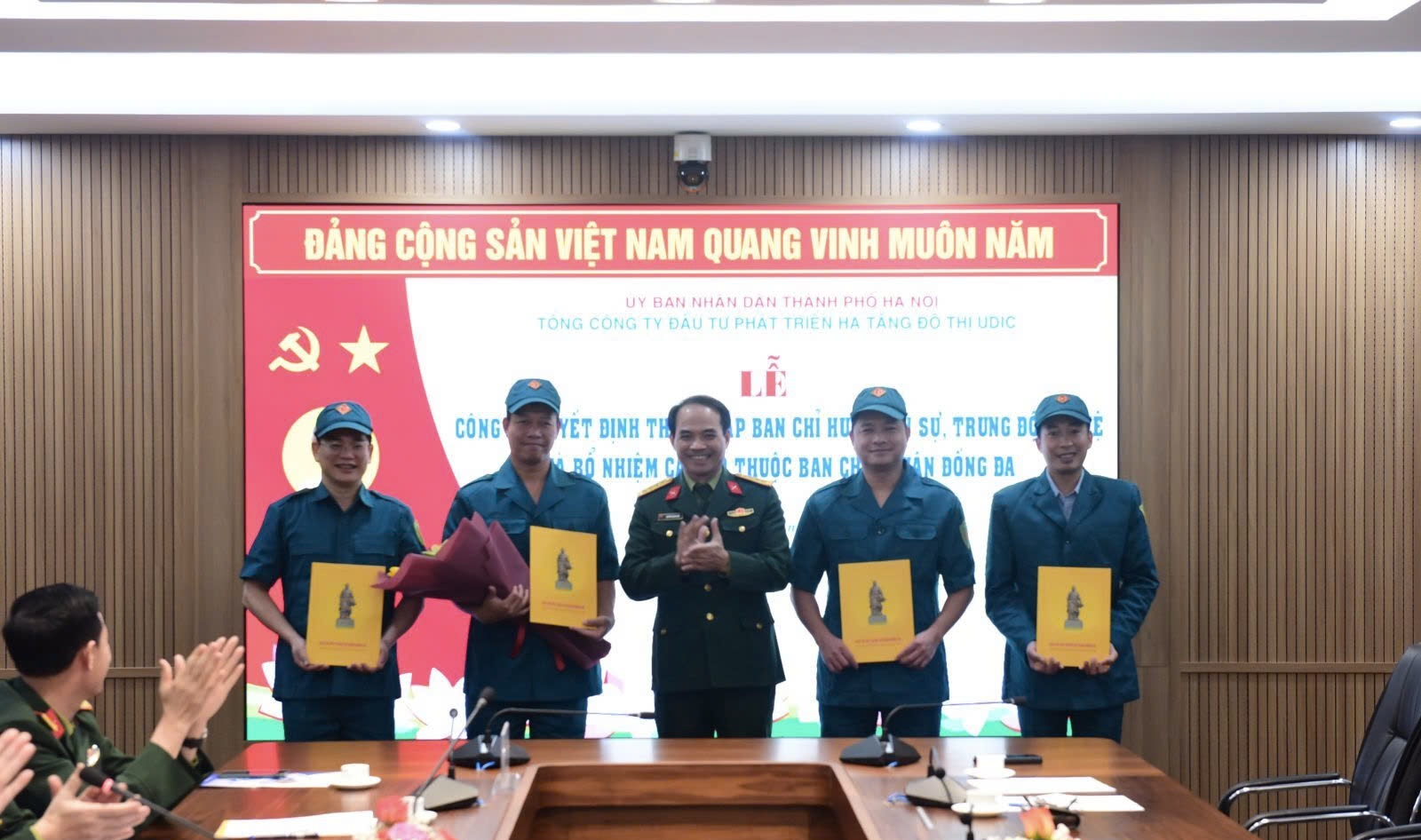 Tổng Công ty UDIC thành lập Ban Chỉ huy Quân sự: Góp phần củng cố an ninh quốc phòng Thủ đô