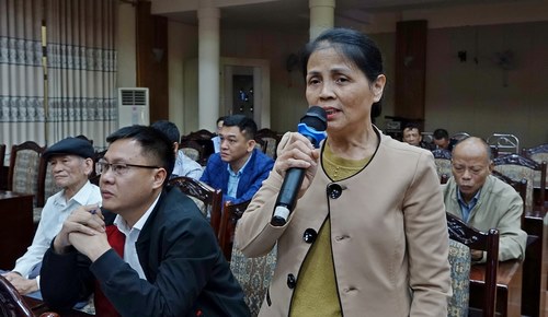 Hội nghị tiếp xúc cử tri Hà Nội: Nhiều vấn đề quan trọng được cử tri kiến nghị
