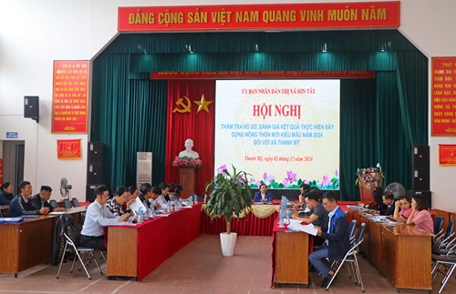 Xã Thanh Mỹ (thị xã Sơn Tây): Nỗ lực xây dựng nông thôn mới kiểu mẫu, hướng tới phát triển bền vững