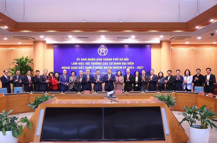 Tăng cường quảng bá hình ảnh Thủ đô Hà Nội, mở rộng cơ hội hợp tác với bạn bè quốc tế