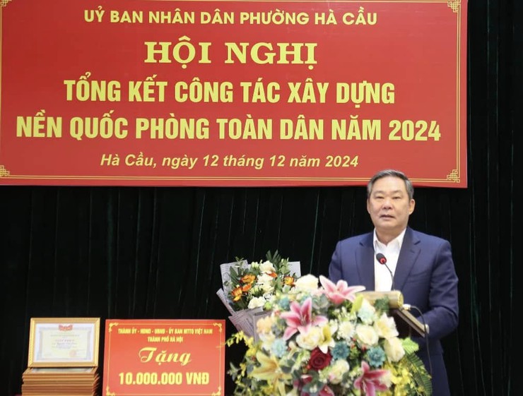 Phường Hà Cầu (quận Hà Đông): Vững vàng xây dựng nền quốc phòng toàn dân gắn kết an ninh nhân dân