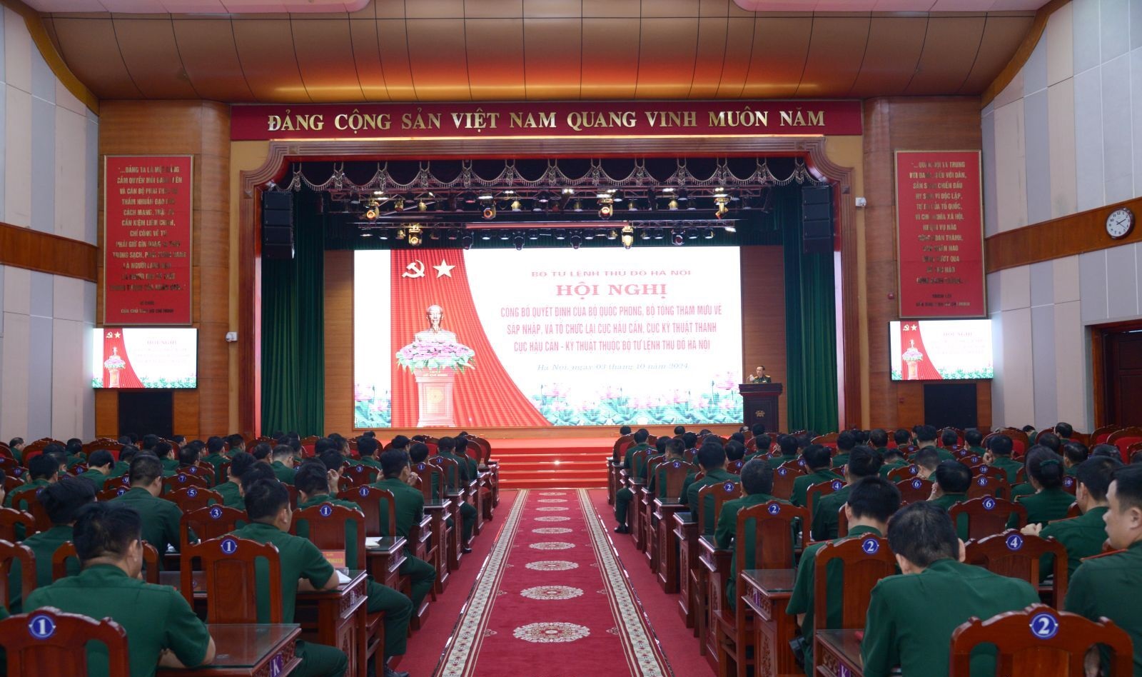 Sáp nhập Cục Hậu cần, Cục Kỹ thuật thành Cục Hậu cần-Kỹ thuật: Định hướng tinh gon, hiệu lực, hiệu quả