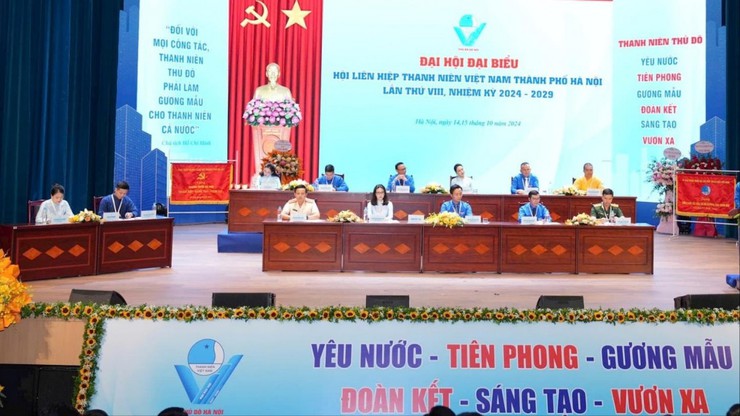 Đại hội LHTN thành phố Hà Nội lần thứ VIII: Đoàn kết, sáng tạo, vì Thủ đô phát triển văn minh, hiện đại