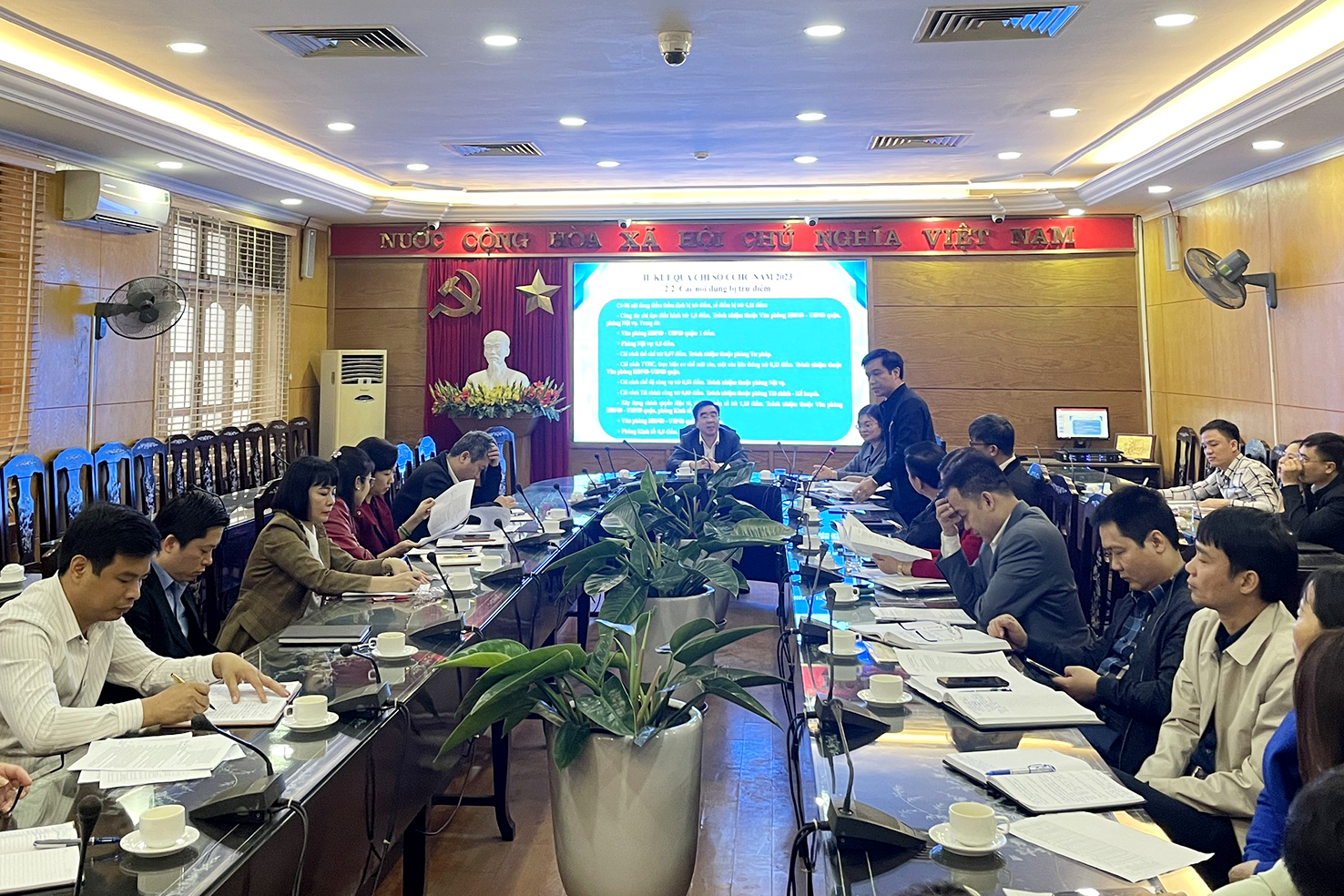 Quận Thanh Xuân triển khai giải pháp khắc phục trong thực hiện các nội dung về cải cách hành chính