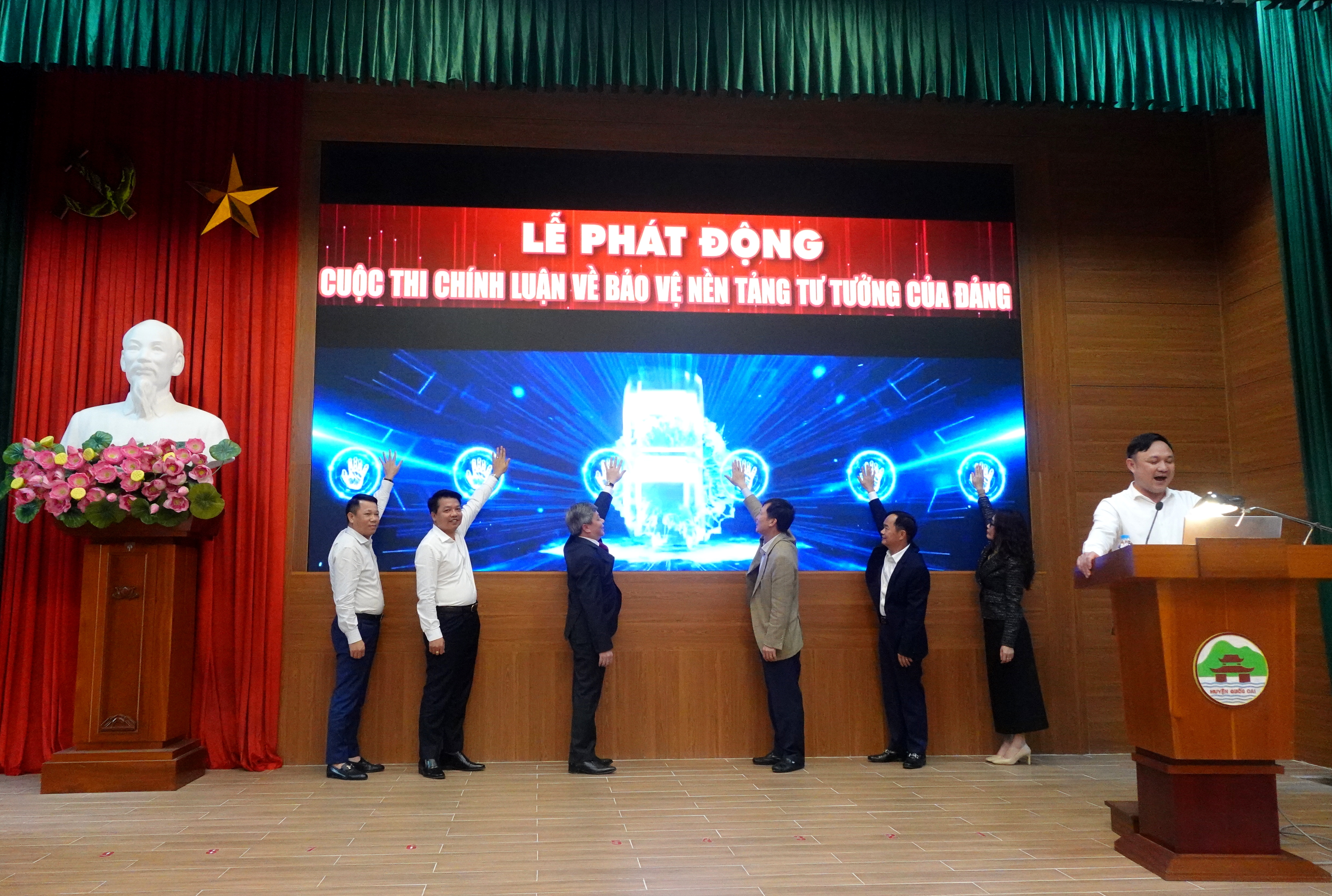 Huyện Quốc Oai phát động Cuộc thi Cuộc thi chính luận về bảo vệ nền tảng tư tưởng của Đảng lần thứ tư, năm 2024