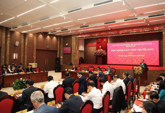 Ban Chấp hành Đảng bộ thành phố Hà Nội họp chuyên đề bàn một số nội dung quan trọng