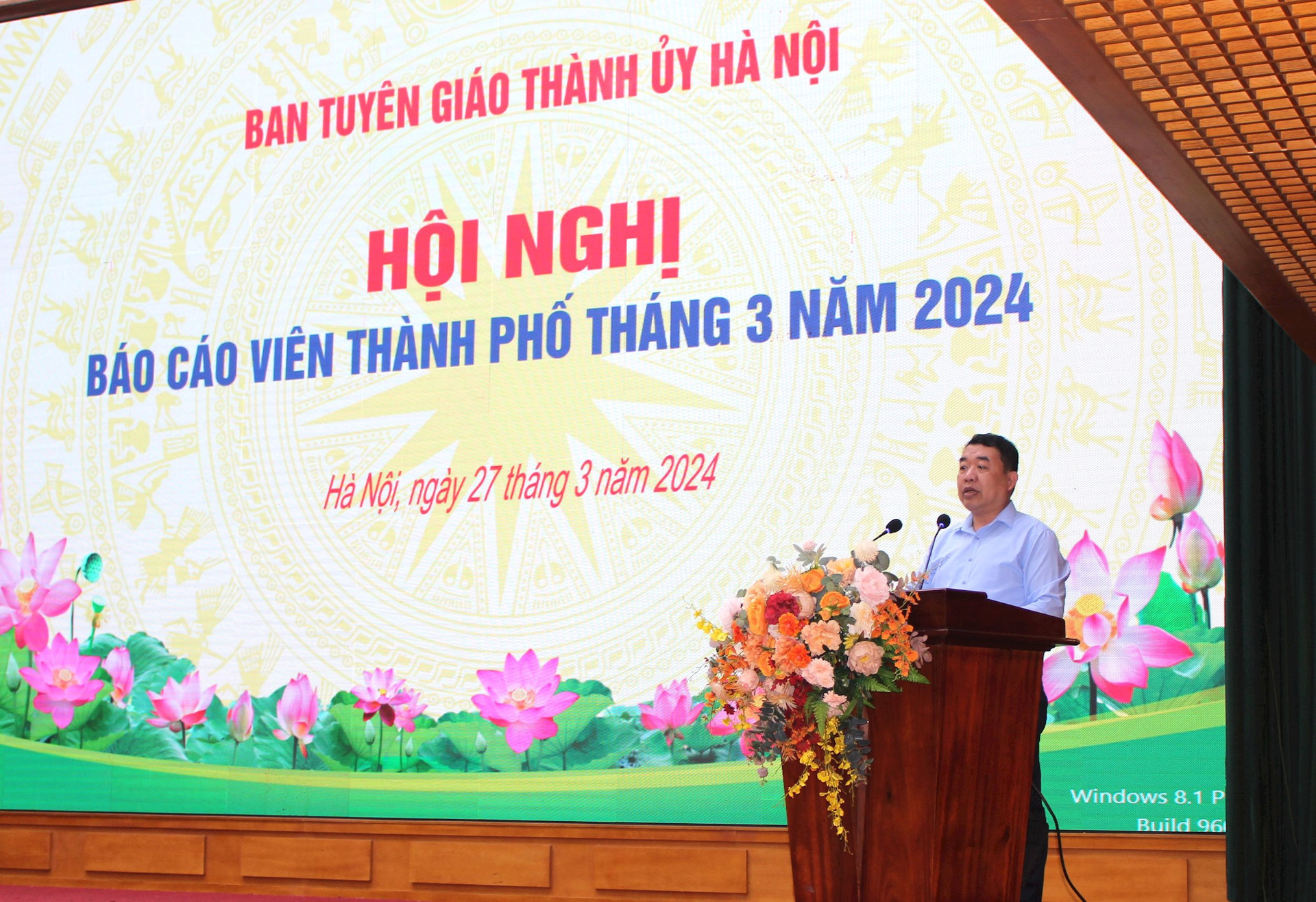 Ban Tuyên giáo Thành ủy tổ chức hội nghị báo cáo viên tháng 3-2024