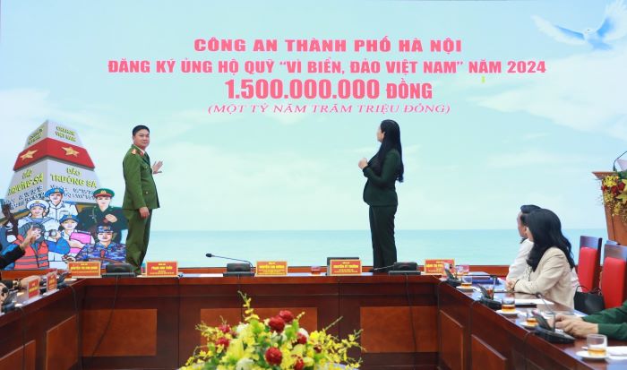 Lễ phát động, ra lời kêu gọi ủng hộ Quỹ “Vì biển, đảo Việt Nam” năm 2024