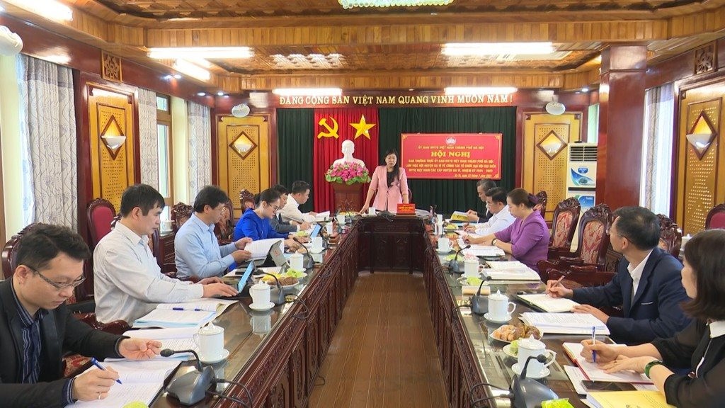Huyện Ba Vì cần chuẩn bị chu đáo các điều kiện tổ chức Đại hội MTTQ các cấp nhiệm kỳ 2024-2029