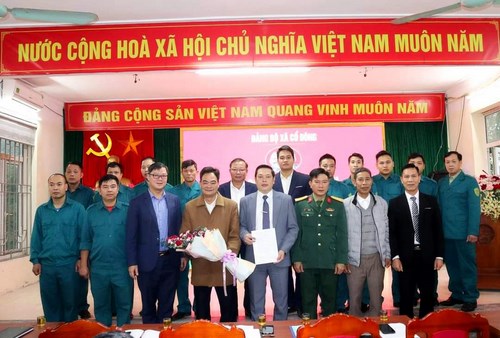 Thị xã Sơn Tây hoàn thành thành lập 15 Chi bộ quân sự xã, phường