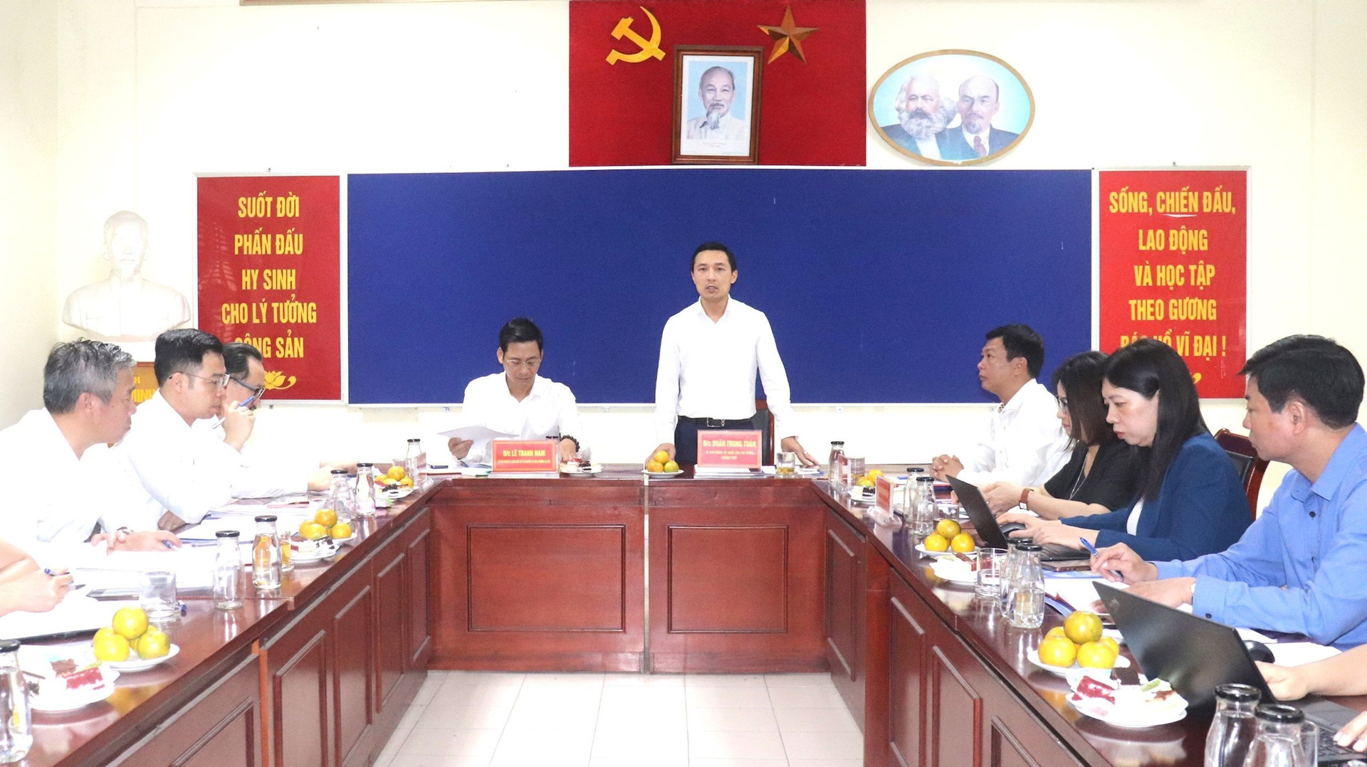 Đảng uỷ Sở Tài nguyên và Môi trường cần tăng cường công tác kiểm tra, giám sát các lĩnh vực công tác
