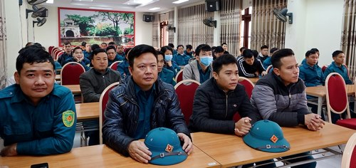 Thị xã Sơn Tây: Tập huấn cán bộ dân quân tự vệ năm 2024