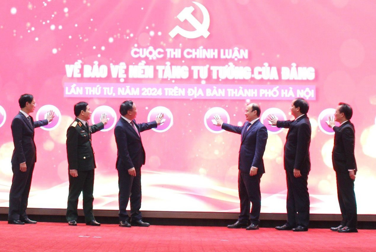 Cuộc thi chính luận về bảo vệ nền tảng tư tưởng của Đảng lần thứ tư: Đợt sinh hoạt chính trị sâu rộng trong cán bộ, đảng viên