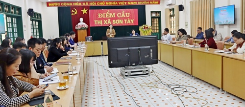 Thị xã Sơn Tây tập huấn nghiệp vụ công tác kiểm soát thủ tục hành chính năm 2024