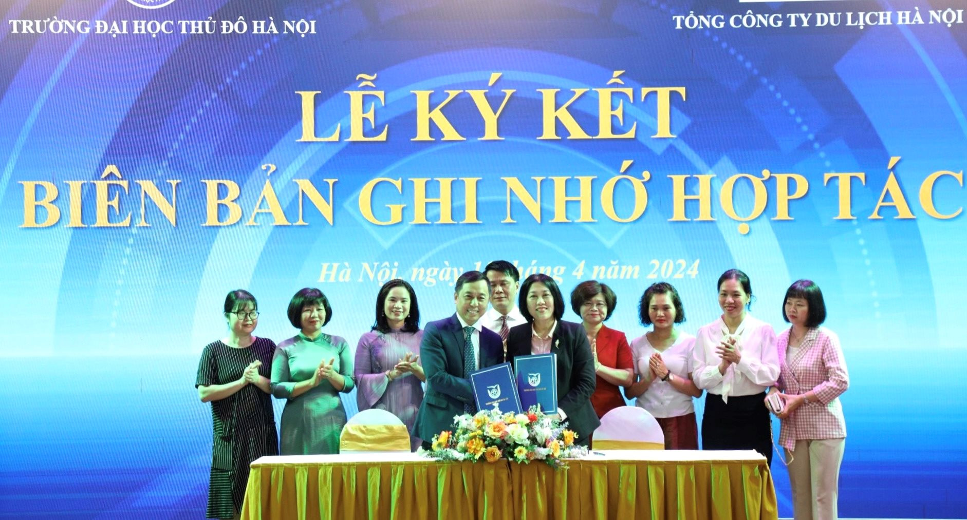 Đại học Thủ đô Hà Nội ký hợp tác cùng 24 doanh nghiệp