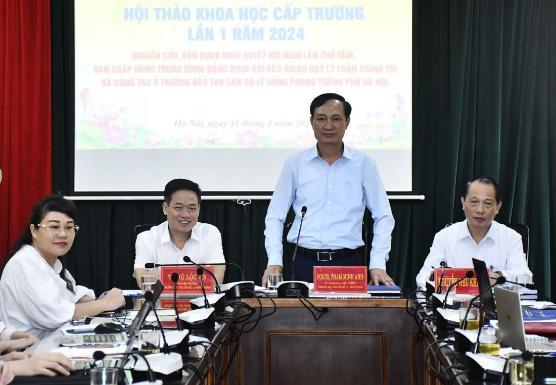 Nghiên cứu, vận dụng 4 Nghị quyết của Đảng vào công tác giảng dạy