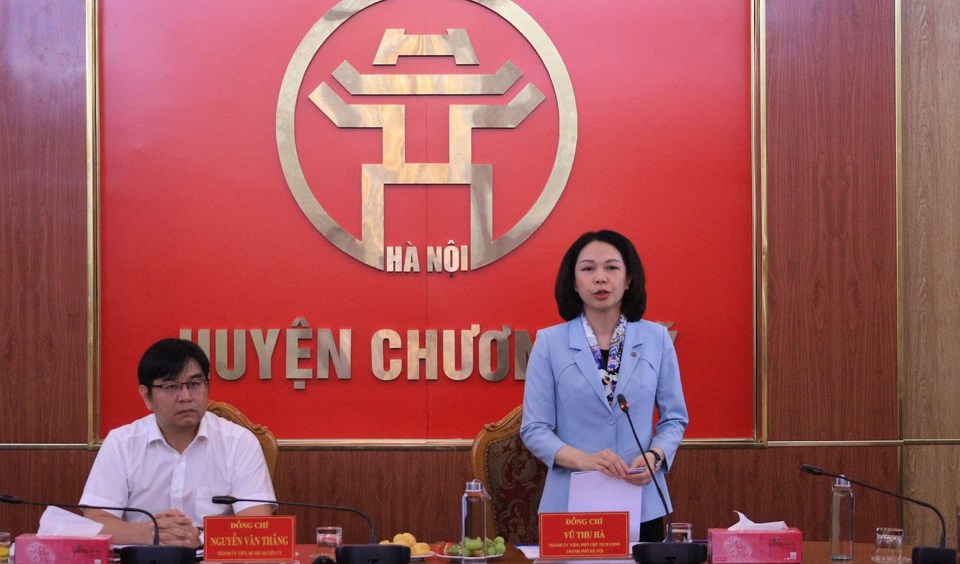 Huyện Chương Mỹ cần đẩy nhanh tiến độ triển khai các dự án cấp nước sạch trên địa bàn huyện
