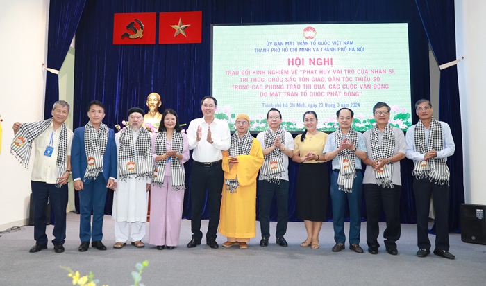 Trao đổi kinh nghiệm, thắt chặt gắn bó giữa Mặt trận thành phố Hà Nội và thành phố Hồ Chí Minh