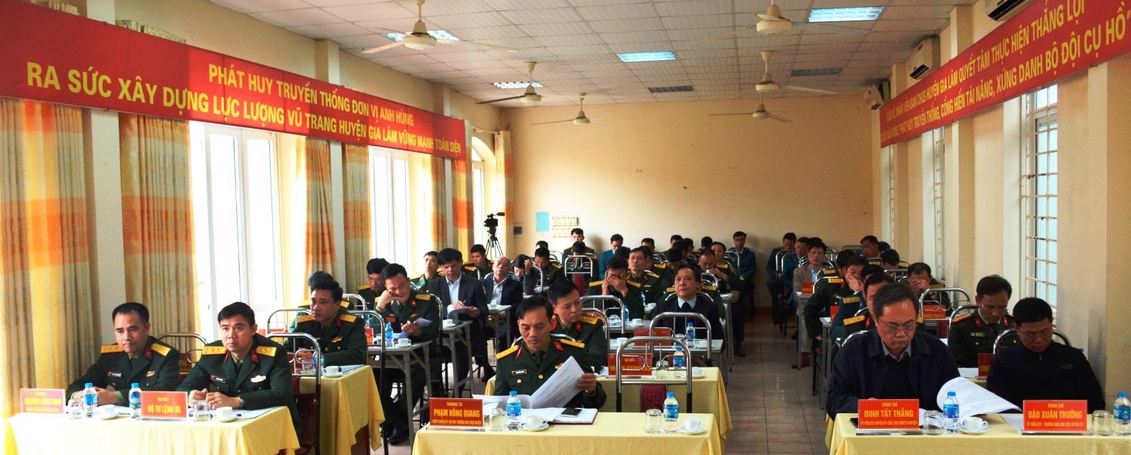 Ban CHQS huyện Gia Lâm ký kết quy chế phối hợp hoạt động năm 2024