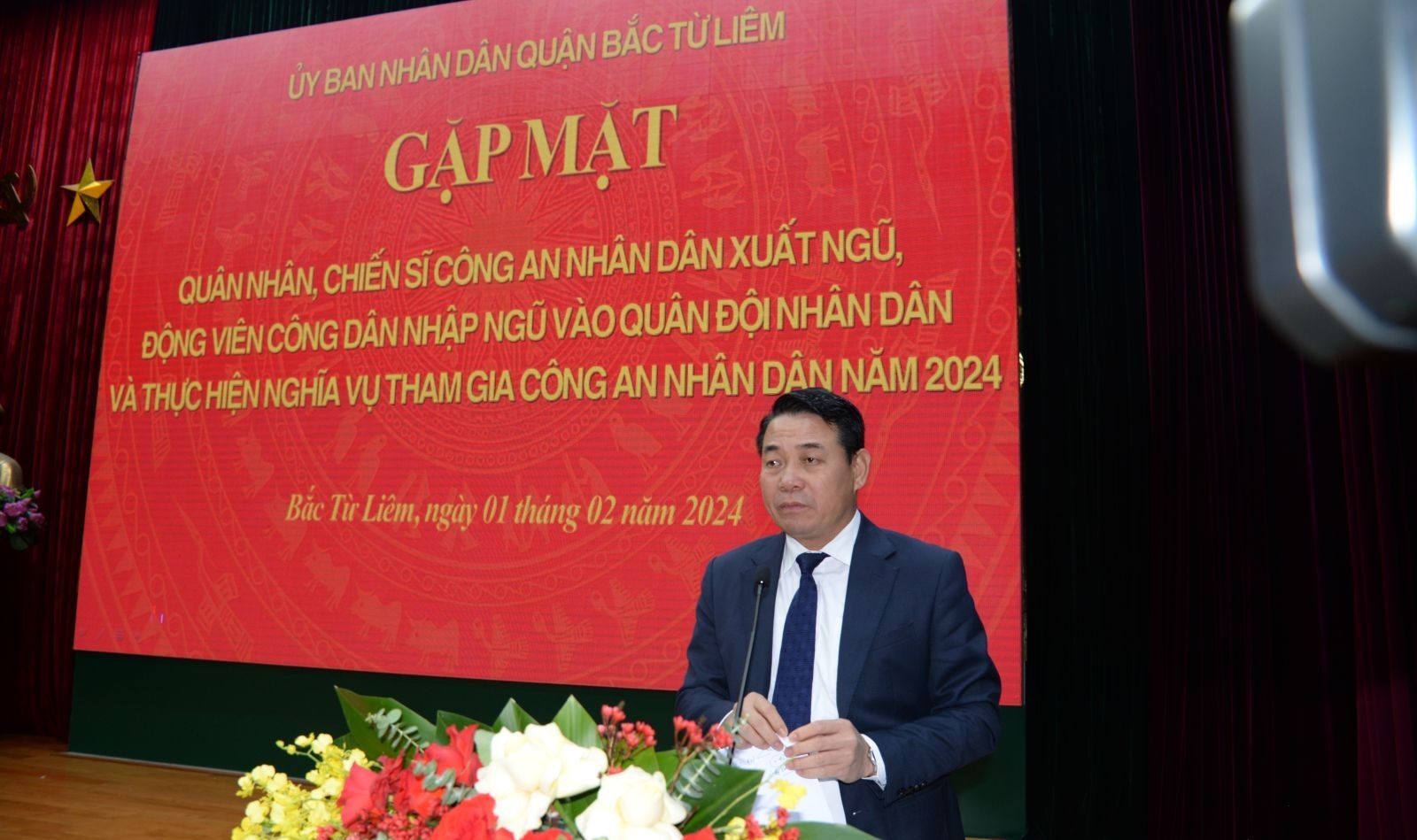 Quận Bắc Từ Liêm: Gặp mặt thanh niên hoàn thành nghĩa vụ quân sự và thanh niên nhập ngũ năm 2024