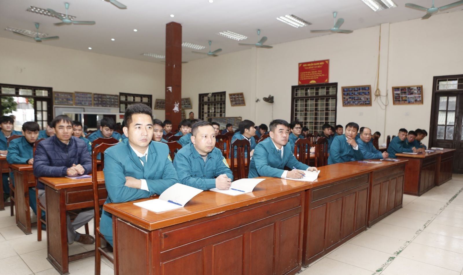 Ban CHQS huyện Thường Tín tập huấn cán bộ dân quân tự vệ