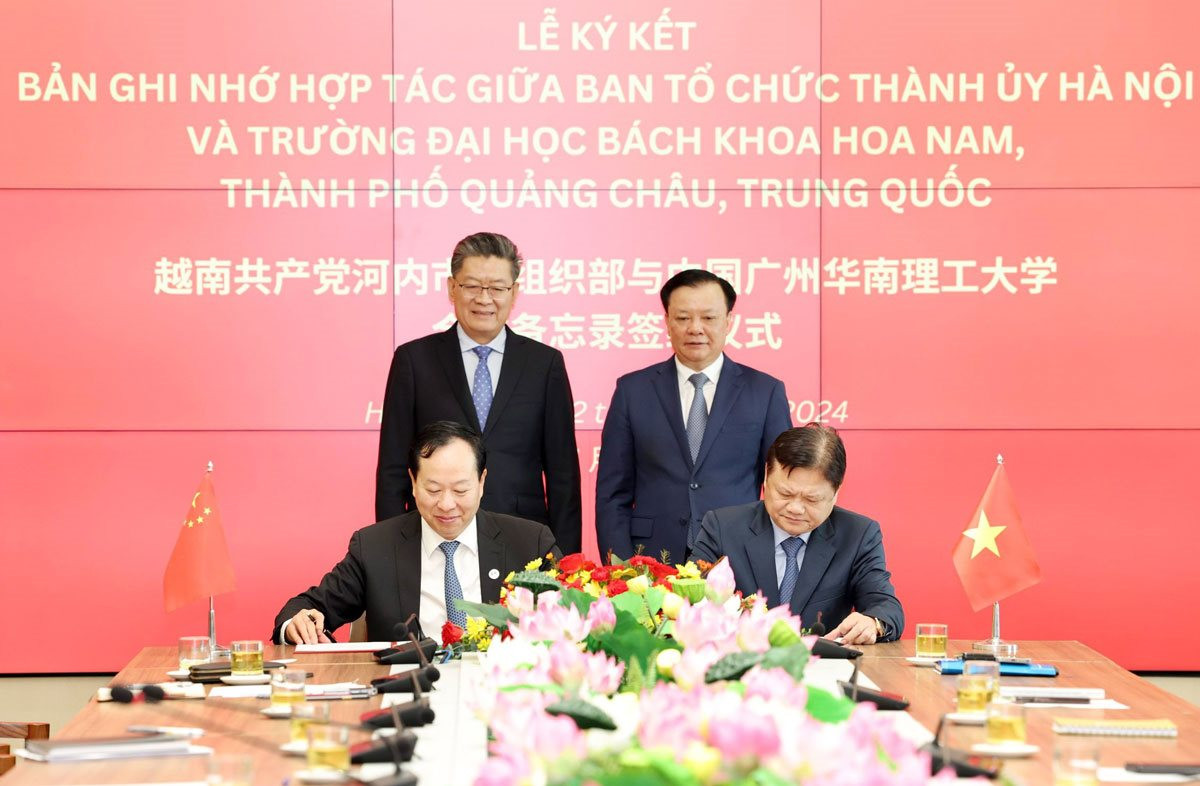 Tiếp tục phát triển hợp tác toàn diện giữa Hà Nội và thành phố Quảng Châu