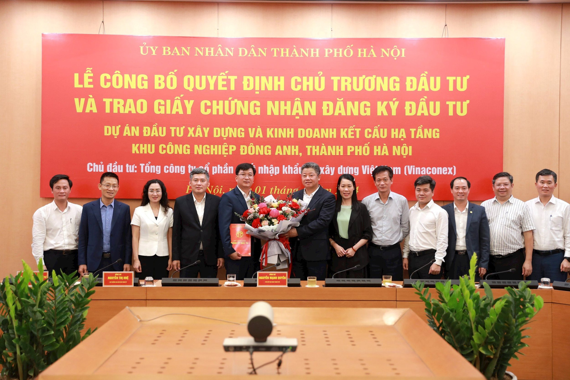 Thành phố Hà Nội đầu tư hơn 6.300 tỷ đồng hạ tầng khu công nghiệp Đông Anh