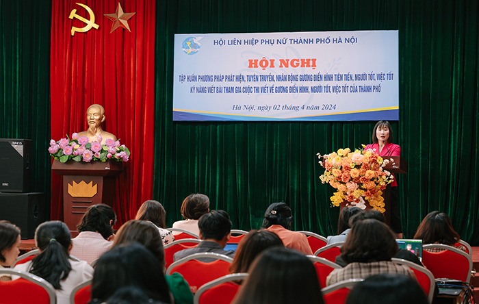 Tập huấn tuyên truyền, nhân rộng gương người tốt, việc tốt