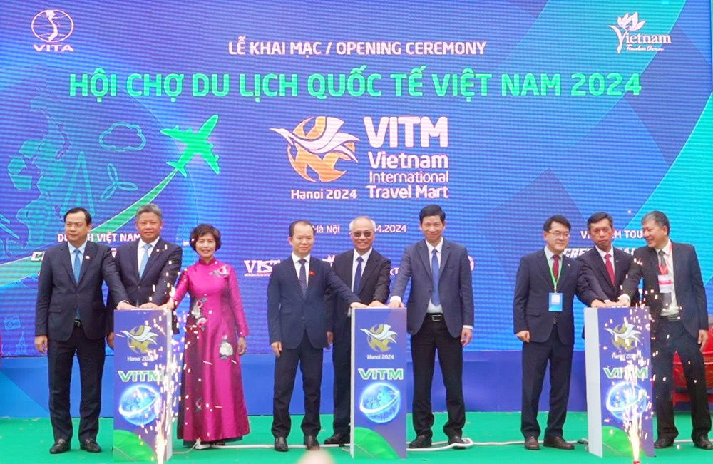 Khai mạc Hội chợ du lịch quốc tế Việt Nam năm 2024