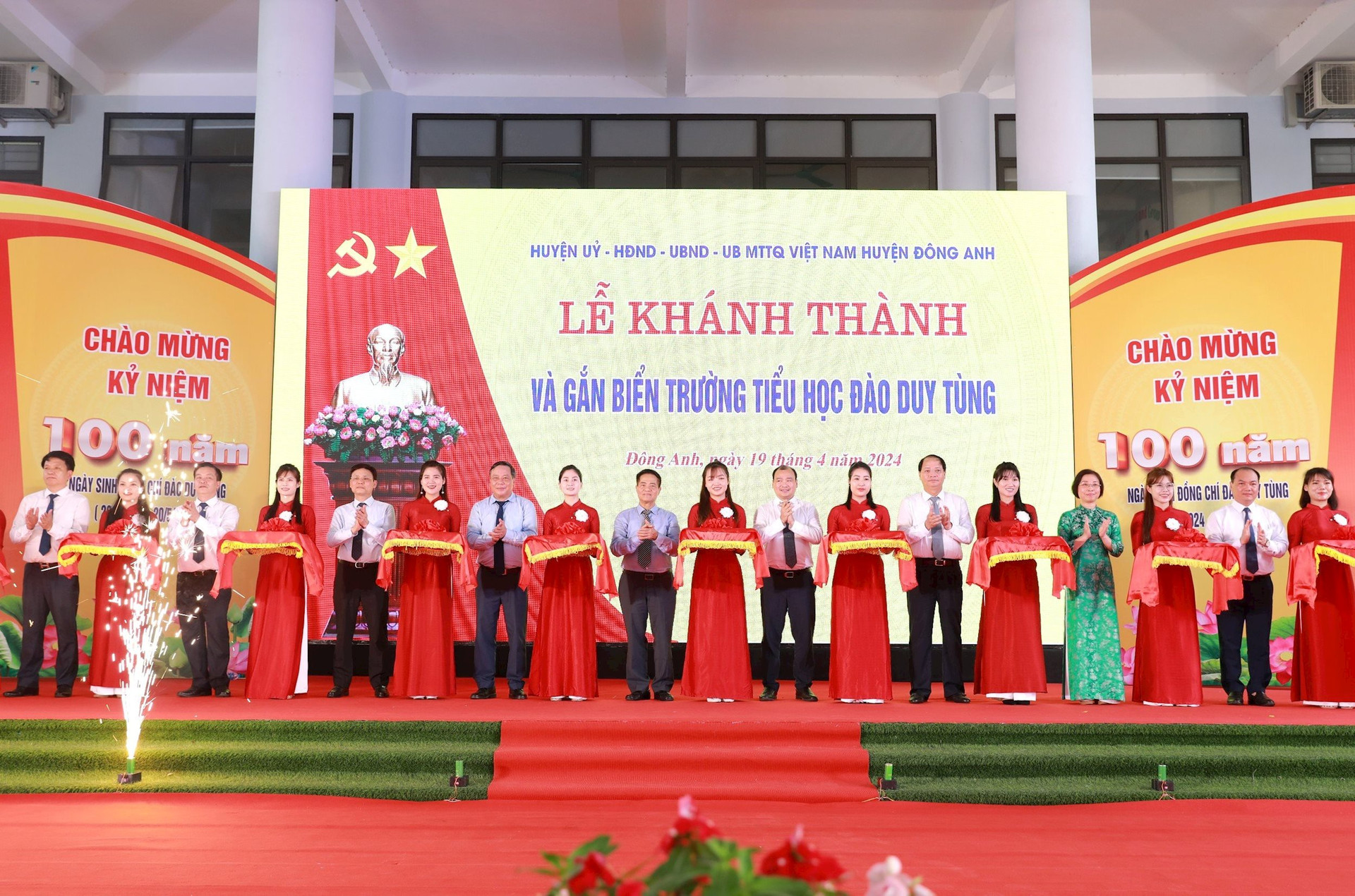 Khánh thành nhiều công trình mừng 100 năm Ngày sinh đồng chí Đào Duy Tùng