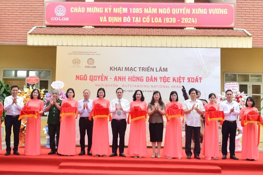 Khai mạc triển lãm “Ngô Quyền - Anh hùng dân tộc kiệt xuất” 