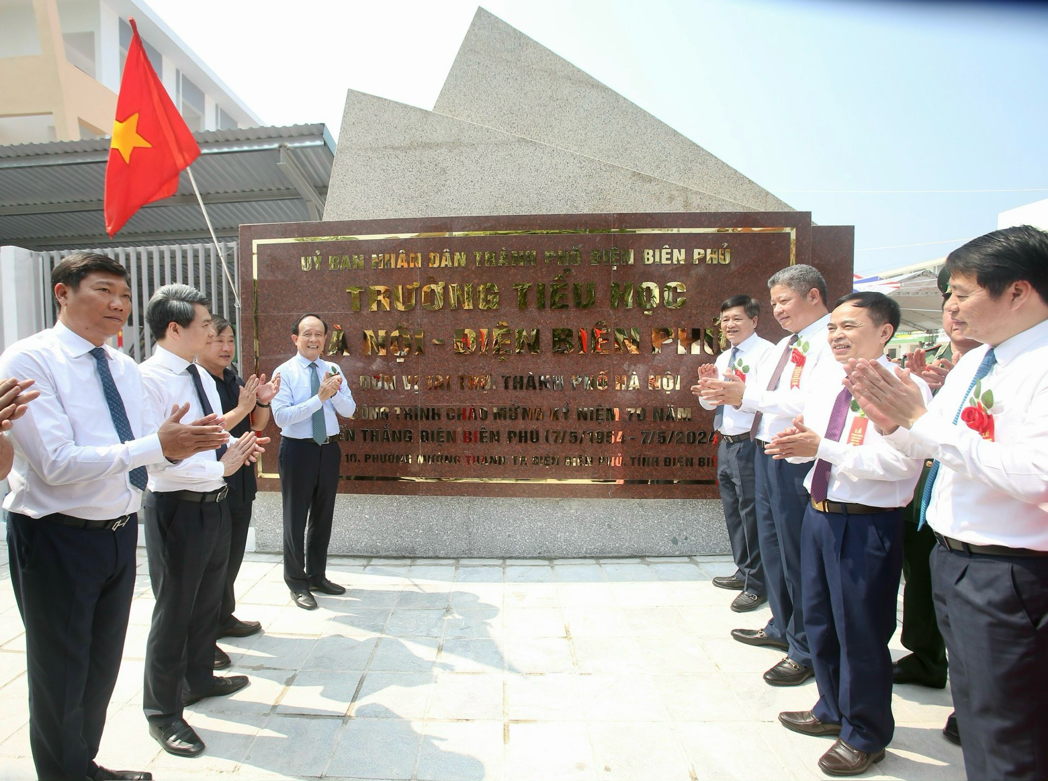 Khánh thành công trình nâng cấp Trường Tiểu học Hà Nội - Điện Biên Phủ