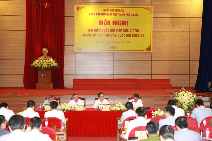 Chủ tịch UBND thành phố Trần Sỹ Thanh tiếp xúc cử tri Sóc Sơn: Nhiều kiến nghị được quan tâm giải quyết