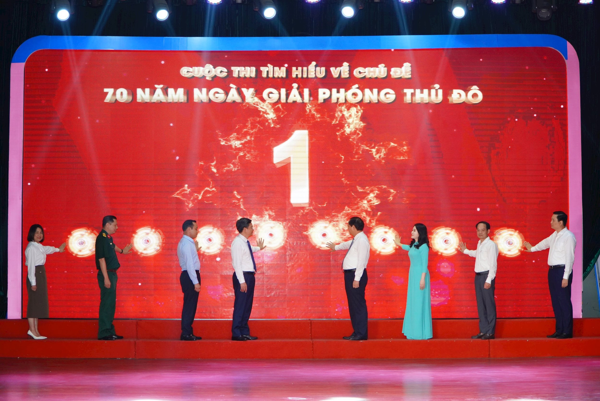 Lễ phát động cuộc thi trực tuyến tìm hiểu về chủ đề 70 năm Ngày Giải phóng Thủ đô (10/10/1954-10/10/2024)