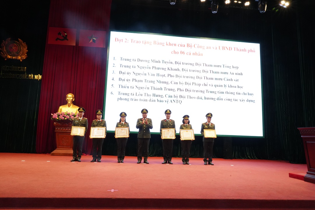 “Xây dựng Công an Thủ đô thật sự trong sạch, vững mạnh, chính quy, tinh nhuệ, hiện đại”