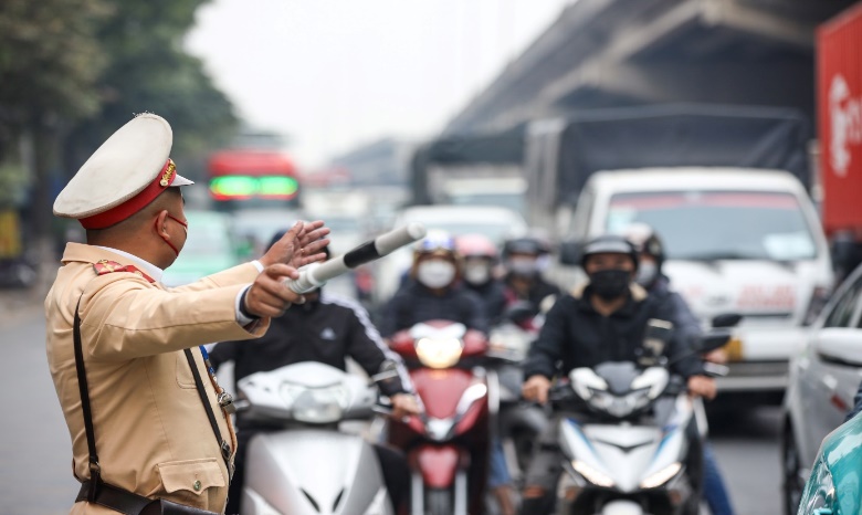 Công an thành phố: Triển khai phương án tổ chức tuần tra, kiểm soát liên tuyến bảo đảm trật tự, an toàn giao thông trên các tuyến quốc lộ trọng điểm