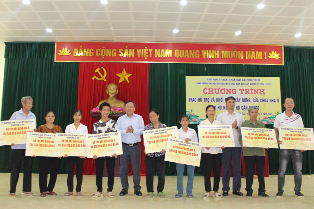 Lan tỏa chương trình hỗ trợ xây dựng nhà ở cho hộ nghèo, hộ cận nghèo