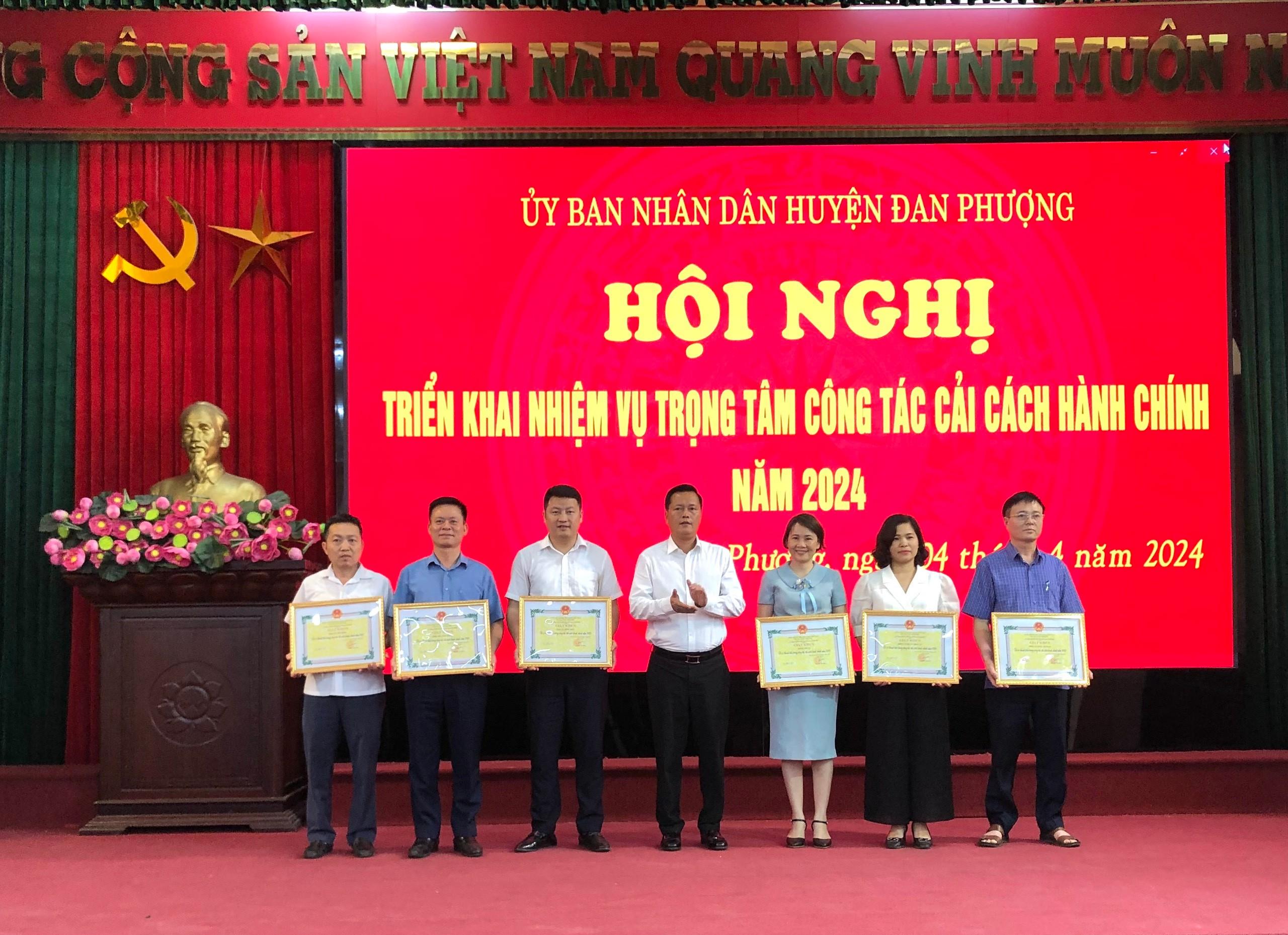 Huyện Đan Phượng: Công tác cải cách hành chính có chuyển biến tích cực, rõ nét