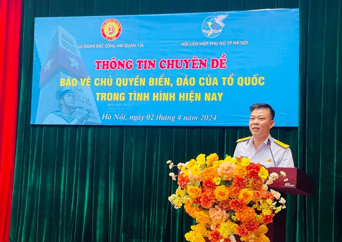 Hội nghị thông tin chuyên đề “Bảo vệ chủ quyền biển, đảo của Tổ quốc trong tình hình hiện nay”