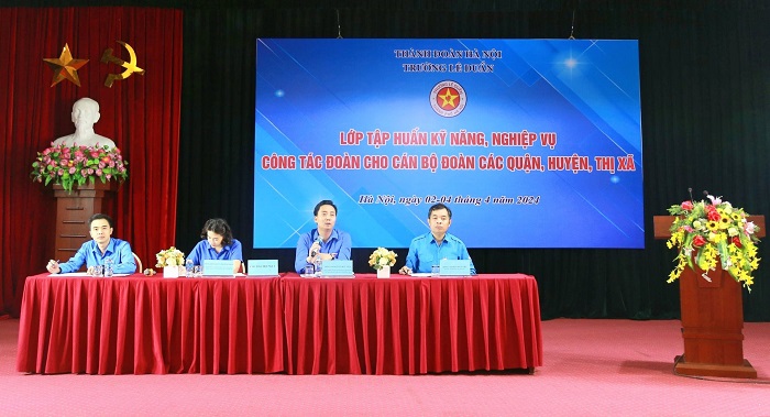 Hà Nội: Tập huấn nghiệp vụ cho 450 cán bộ Đoàn - Hội