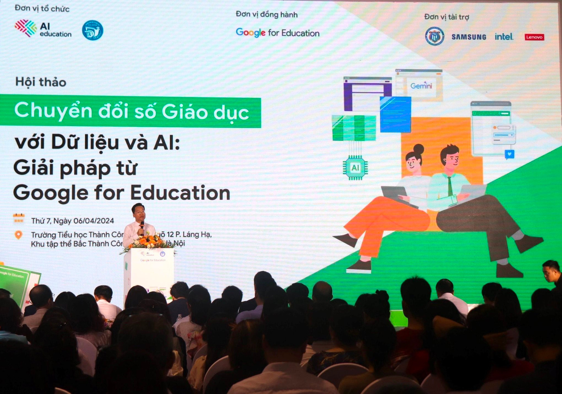 Hội thảo chuyển đổi số giáo dục với dữ liệu và AI